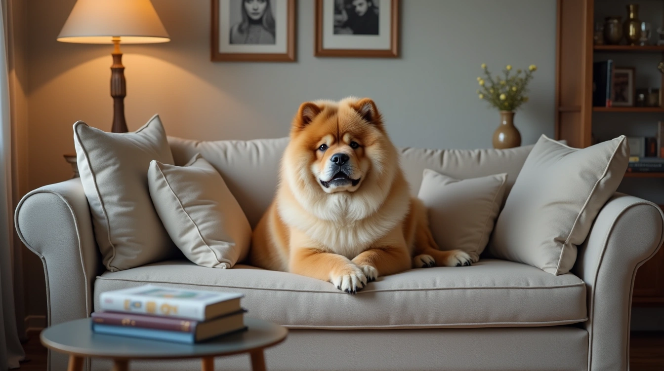 Quelles catégories de noms conviennent au chow chow mâle ?